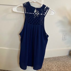 Royal blue tank